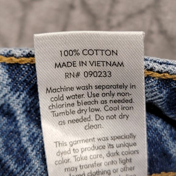 Pacsun Mom Jeans Womens 28 Blue Denim‎ High Rise Custom Flames Pockets Zip Fly - Picture 5 of 12